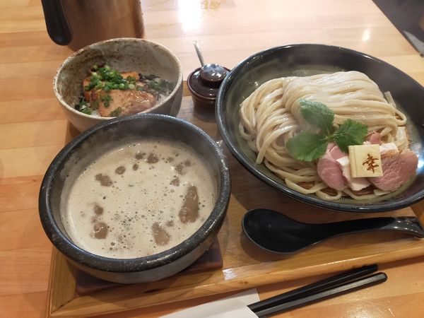 「魚介つけ麺」@麺家 幸先坂の写真