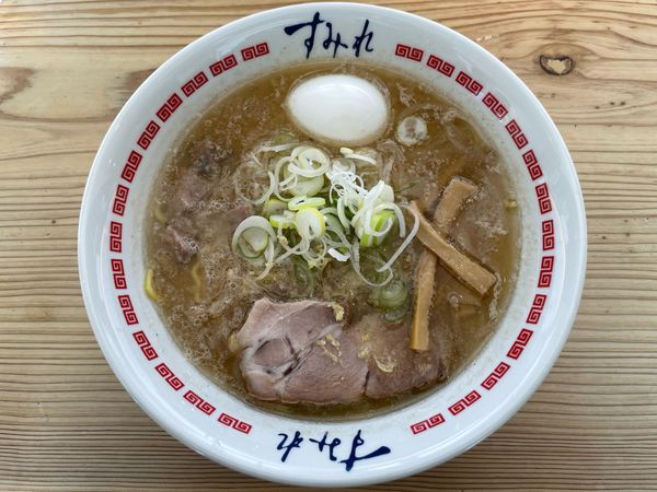 「味噌(¥980) 半熟ゆでたまご(¥160)」@すみれ 札幌中の島本店の写真