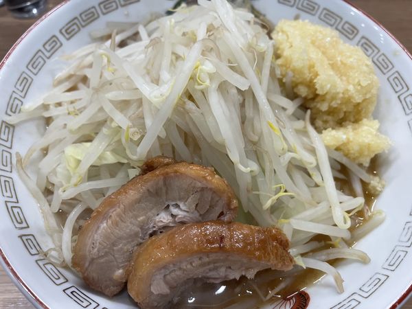 「ミニ味噌、ビール」@ラーメン豚山 金沢文庫店の写真