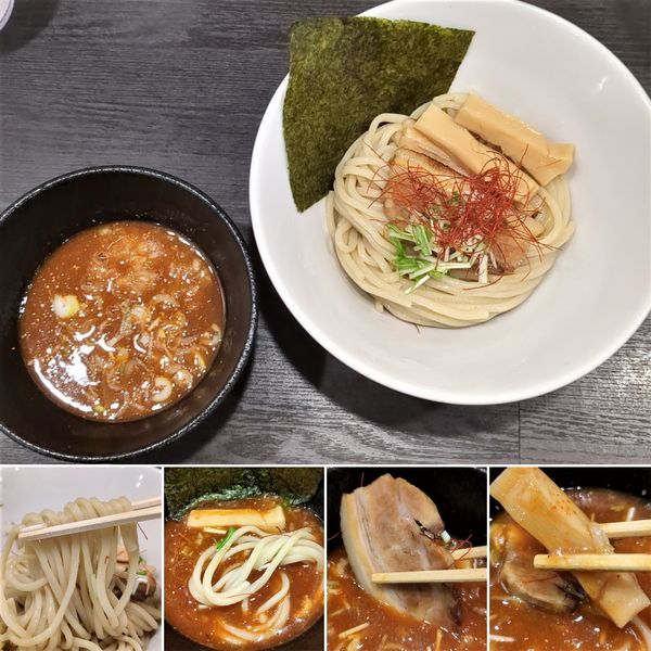 「辛つけ麺　850円」@麺処 大沼の写真