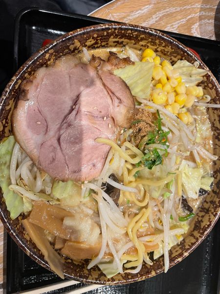 「野菜味噌ラーメン」@荒川らーめん魂あしらの写真