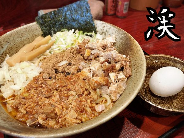 「まぜそば(ノーマル)￥800」@食処 渓の写真