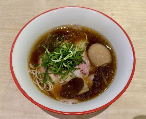 「プレミアムチャーシュートリュフそば（ライト）」@Japanese Soba Noodles 蔦 シンガポール TAKASHIMAYA S.C.店の写真