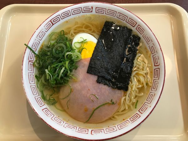 「中華そば　480円」@つるまる 内本町店の写真