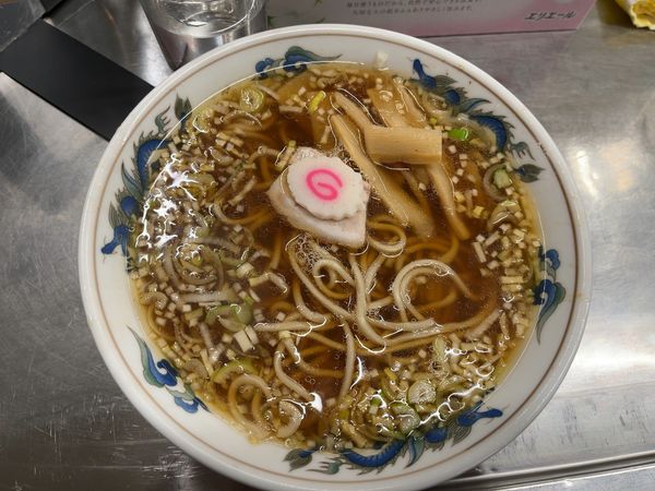 「ラーメン600円」@中華そば みたかの写真