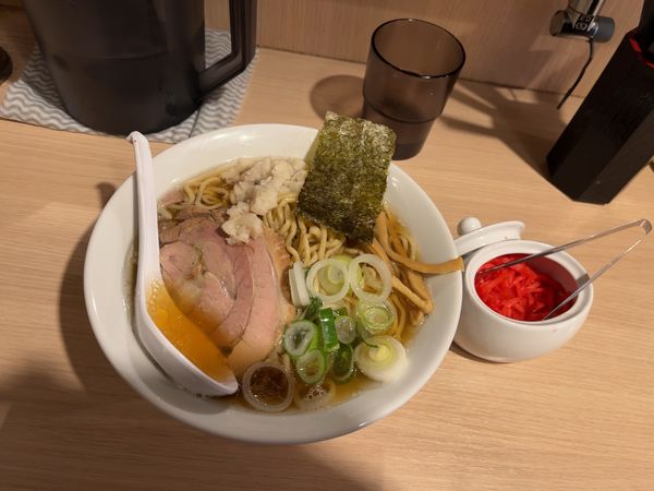 「中華そば200g800円」@自家製麺頃場 別邸の写真