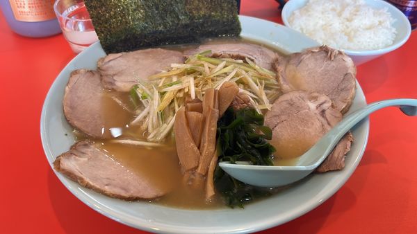 「ネギチャーシューメン」@ラーメンショップ 館林店の写真