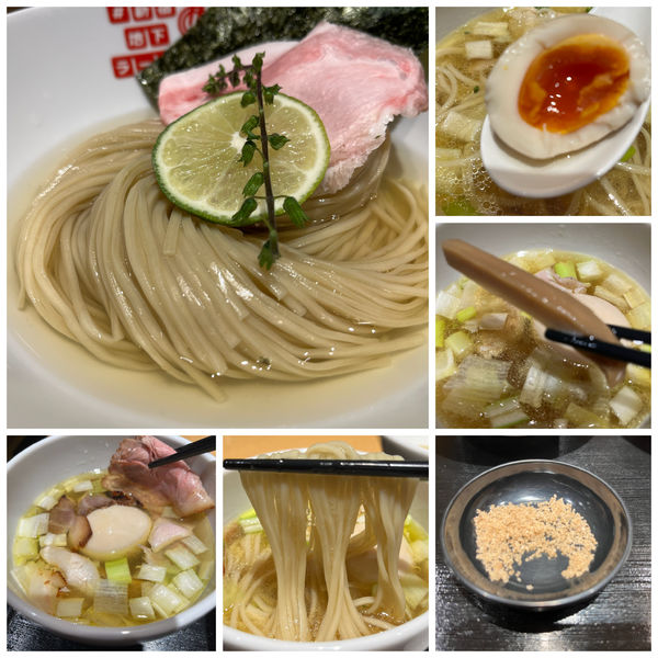 「YOKOKURA STOREHOUSE 特製昆布水 つけ麺塩」@#新宿地下ラーメンの写真