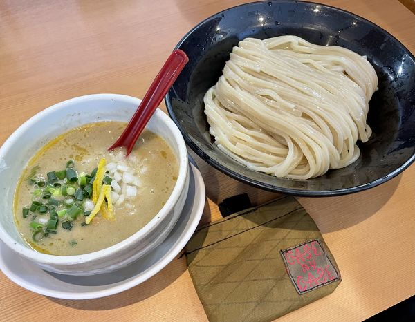 「鶏白湯つけめん（塩）」@麺堂 稲葉の写真