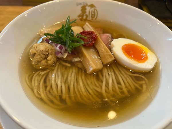 「特製塩そば」@二代目ガチ麺道場の写真