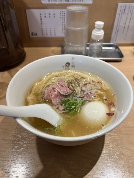 「らぁ麺(金目鯛)850円」@らぁ麺 鳳仙花の写真