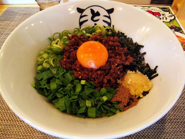 「台湾まぜそば　※にんにくあり　※クーポンで５００円」@まぜそば専門店 とらの写真