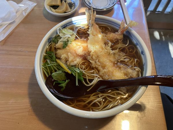 「上天ぷらそば大盛り」@雀のお宿の写真