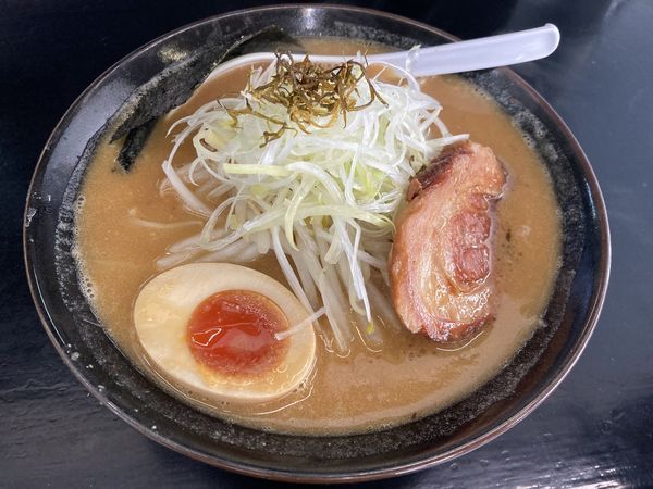「味噌ラーメン650円」@北海道らーめん小林屋 茅ヶ崎店の写真