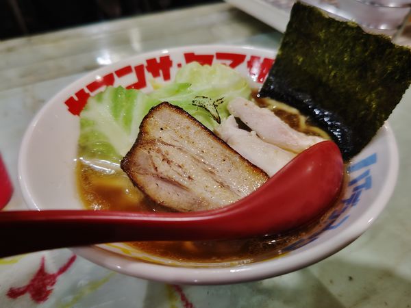 「朝ラー太麺６００円＆ノリ明太１５０円」@ハイデン.コッコFACTORYサマンサ・タマサの写真