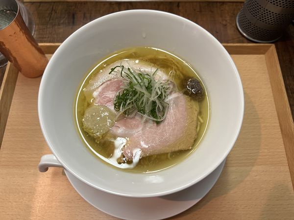 「塩蕎麦 1150円」@神保町黒須の写真