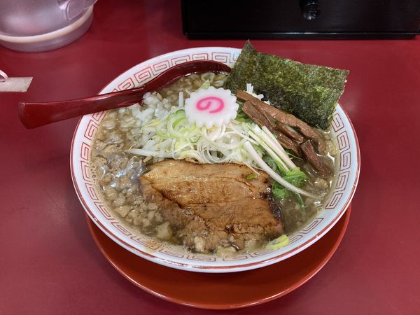「こってり煮干中華そば醤油味」@亀有中華そば 水しまの写真