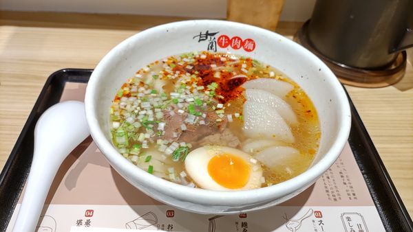「甘蘭牛肉麺」@甘蘭牛肉麺 渋谷本店の写真