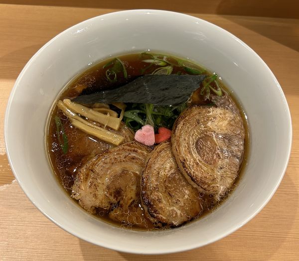 「【期間限定】金華豚炙りチャーシュー麺¥1200」@らぁ麺 恋泥棒の写真