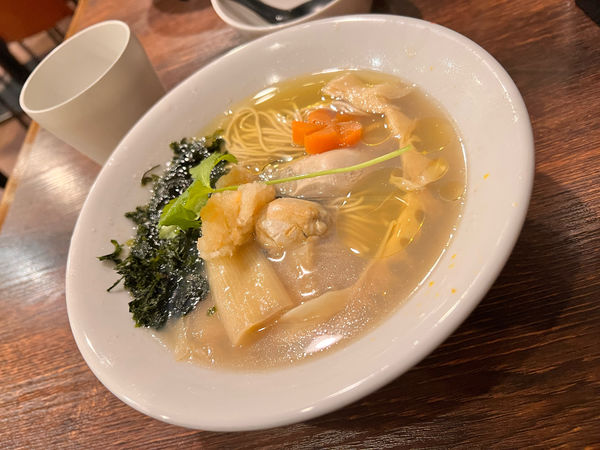 「【冬季限定】柚子香る牡蠣塩そば」@麺屋 真心の写真