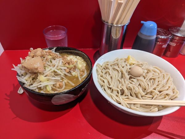 「つけ麺・豚1枚」@麺屋HEROの写真