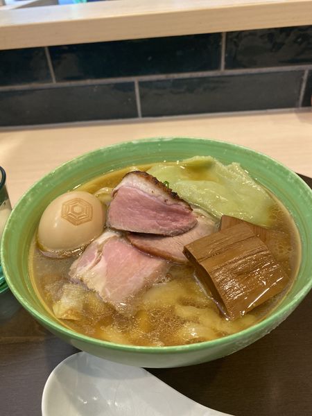 「特製手打中華そば醤油1350円」@手打麺祭 かめ囲の写真