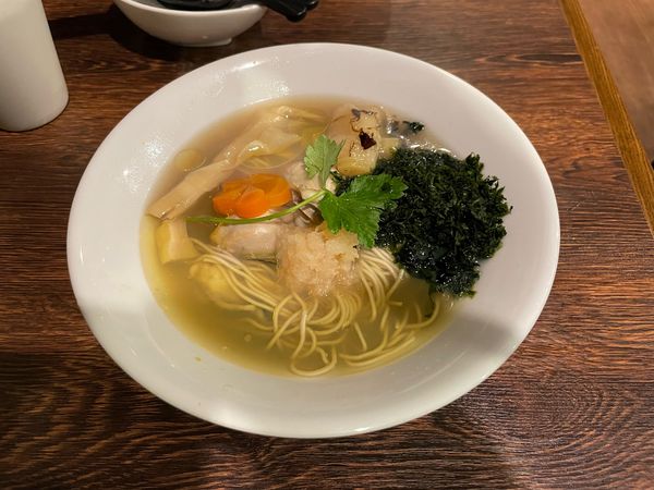 「【冬季限定】柚子香る牡蠣塩そば」@麺屋 真心の写真