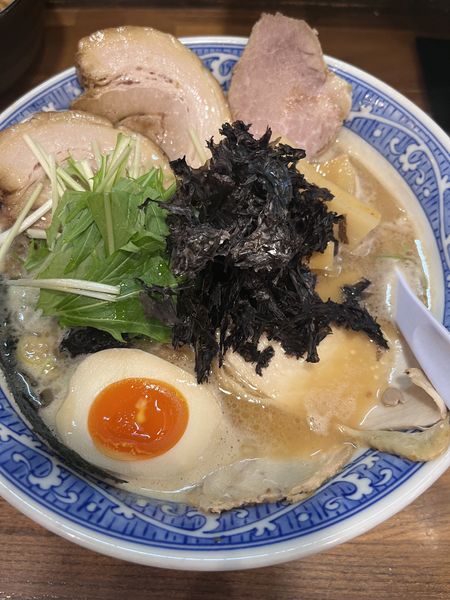 「特製ラーメン　こってり」@らーめん がんちゃの写真