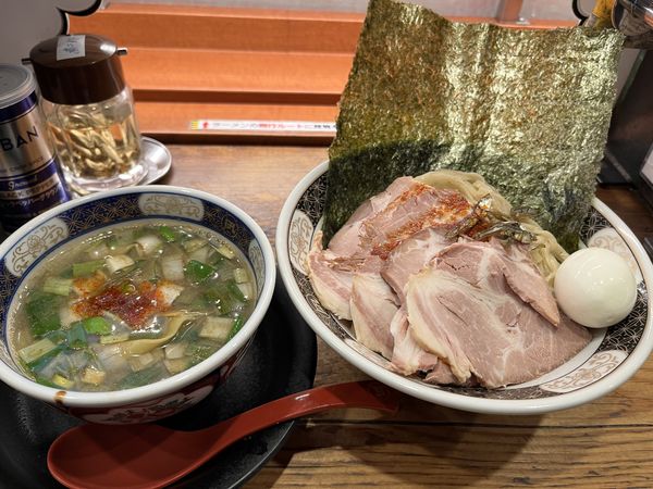「すごい煮干しつけ麺特製」@ラーメン凪 大宮店の写真