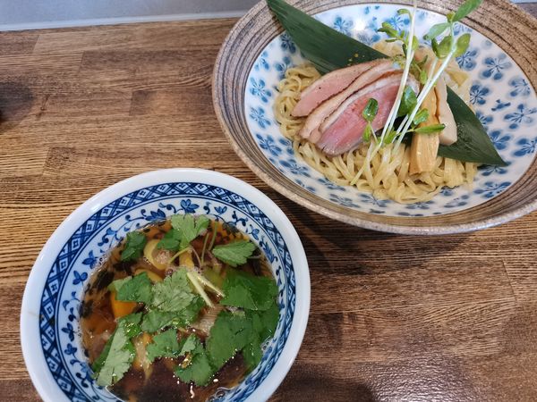 「鴨つけ麺」@㐂りん食堂の写真