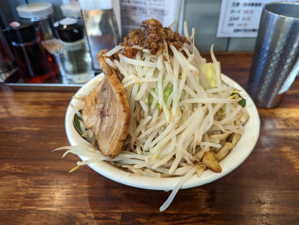 「雷そば　(ﾔｻｲﾏｼﾆﾝﾆｸﾅｼ)」@雷 北松戸本店の写真