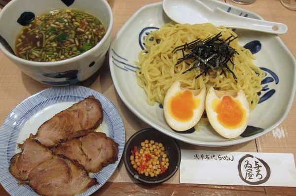 「ちゃーしゅうざるらーめん　1,100円＋縁たま　150円」@与ろゐ屋の写真