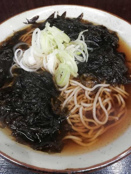 「生のりそば」@そばよし 京橋店の写真