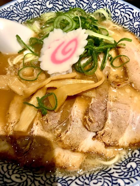 「特製中華ソバ　大盛」@丸美商店の写真