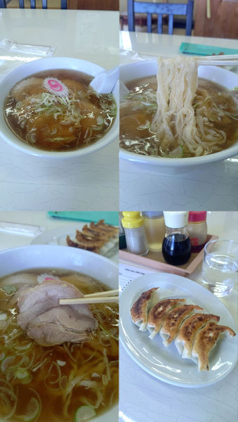 「『チャーシューメン+ギョーザ(¥900+450)』」@だんちの写真