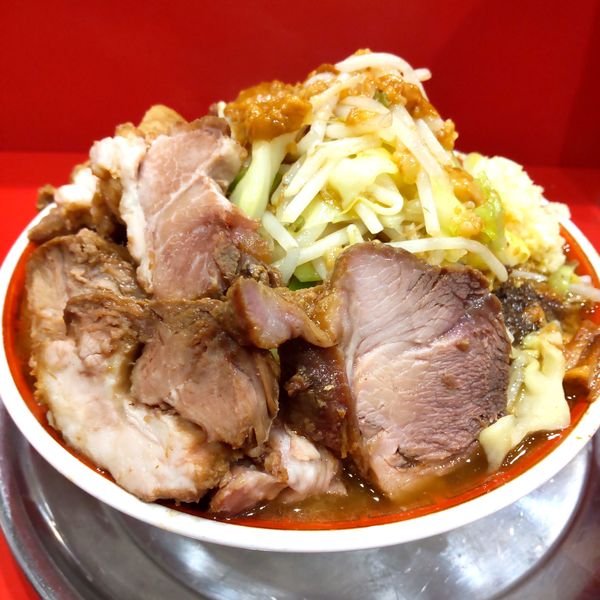 「小ラーメン豚入り（￥980）」@ラーメンタロー 蒲田の陣の写真