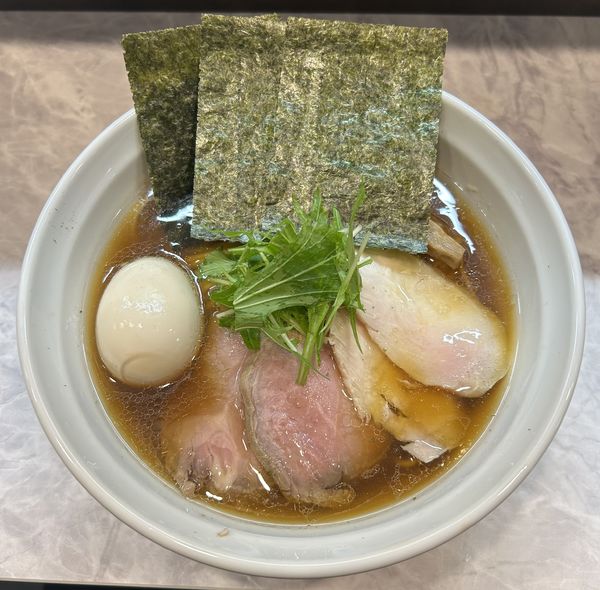 「全乗醤油らーめん¥1150」@麺響万蕾の写真