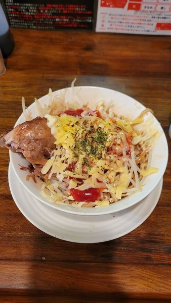 「ピザ汁なし」@道の途中の写真