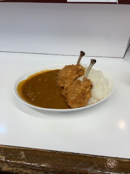 「スティックカレー　辛口大盛り　870円」@カレーの家の写真