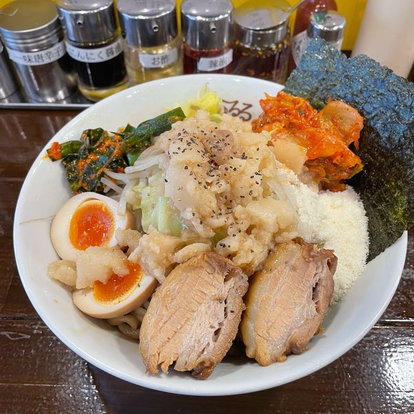 「DX特製まぜそば」@まぜそば ちゅるるの写真