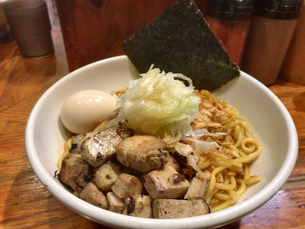 「特製汁なし（中）300g」@らーめん 破顔の写真