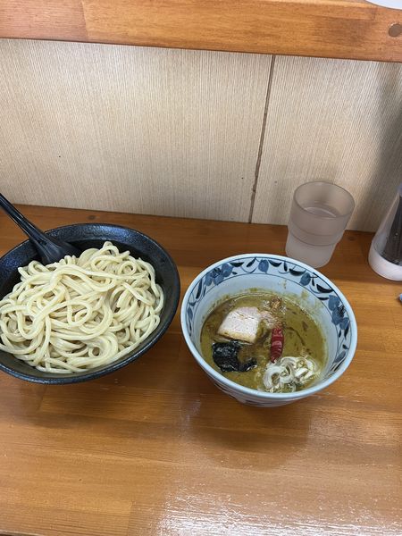 「カレーつけ麺」@自家製麺 福は内の写真