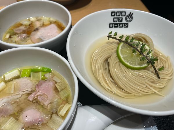 「昆布水のつけめん 醤油･塩」@#新宿地下ラーメンの写真