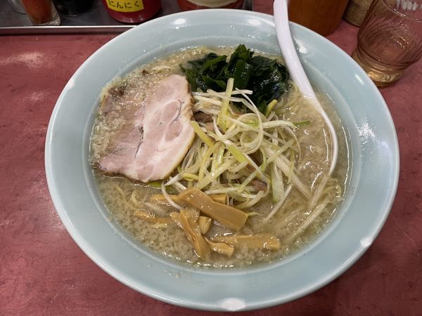 「ネギラーメン（中盛）」@ニューラーメンショップ 大宮東口店の写真