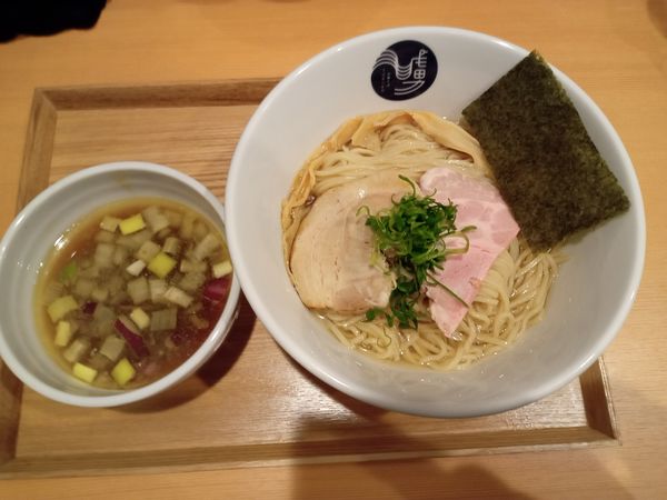「醤油昆布水つけ麺」@中華そばTORIKOの写真