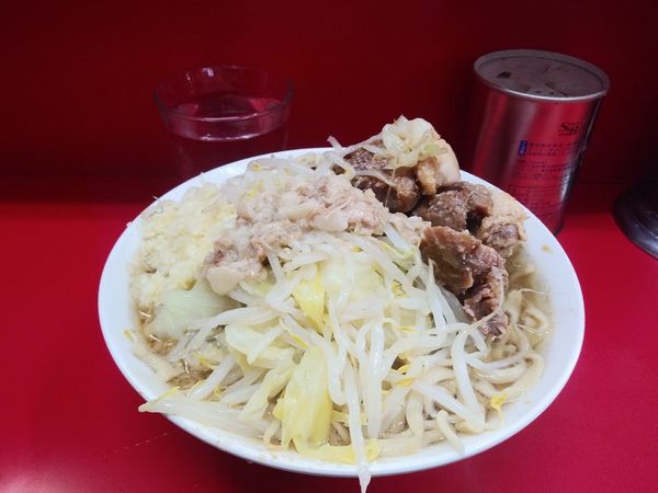 「小豚ラーメン　700円」@ラーメン二郎 三田本店の写真