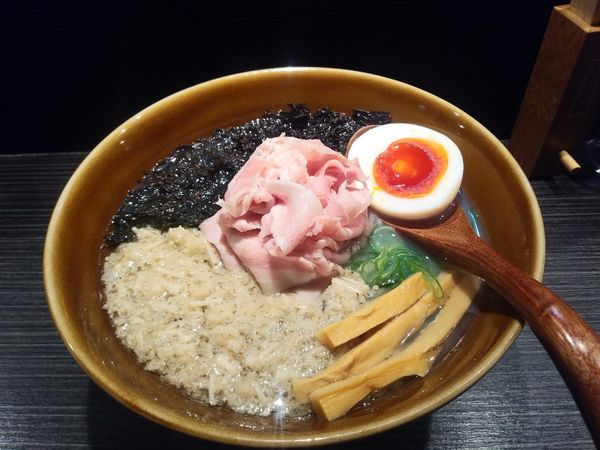 「特製牡蠣塩ラーメン」@中華蕎麦 無冠の写真