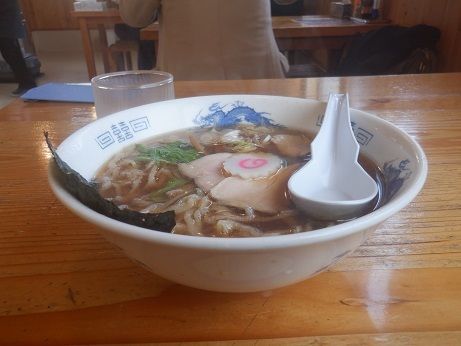 「中華そば」@手打ち中華そば 白圡屋の写真