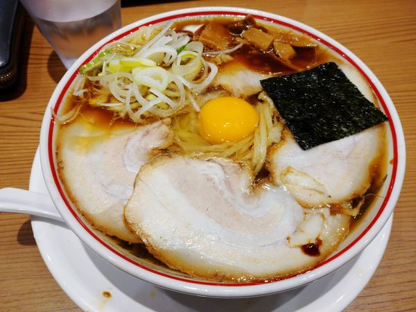 「特製中華そば醤油（1,000円）」@玉 バラそば屋 川崎アゼリア店の写真