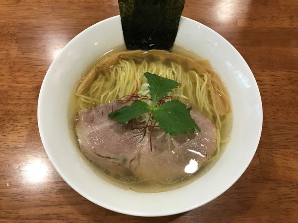 「ちょろらぁ麺 塩　900円」@貝と地鶏だしのらぁ麺 ちょろの写真